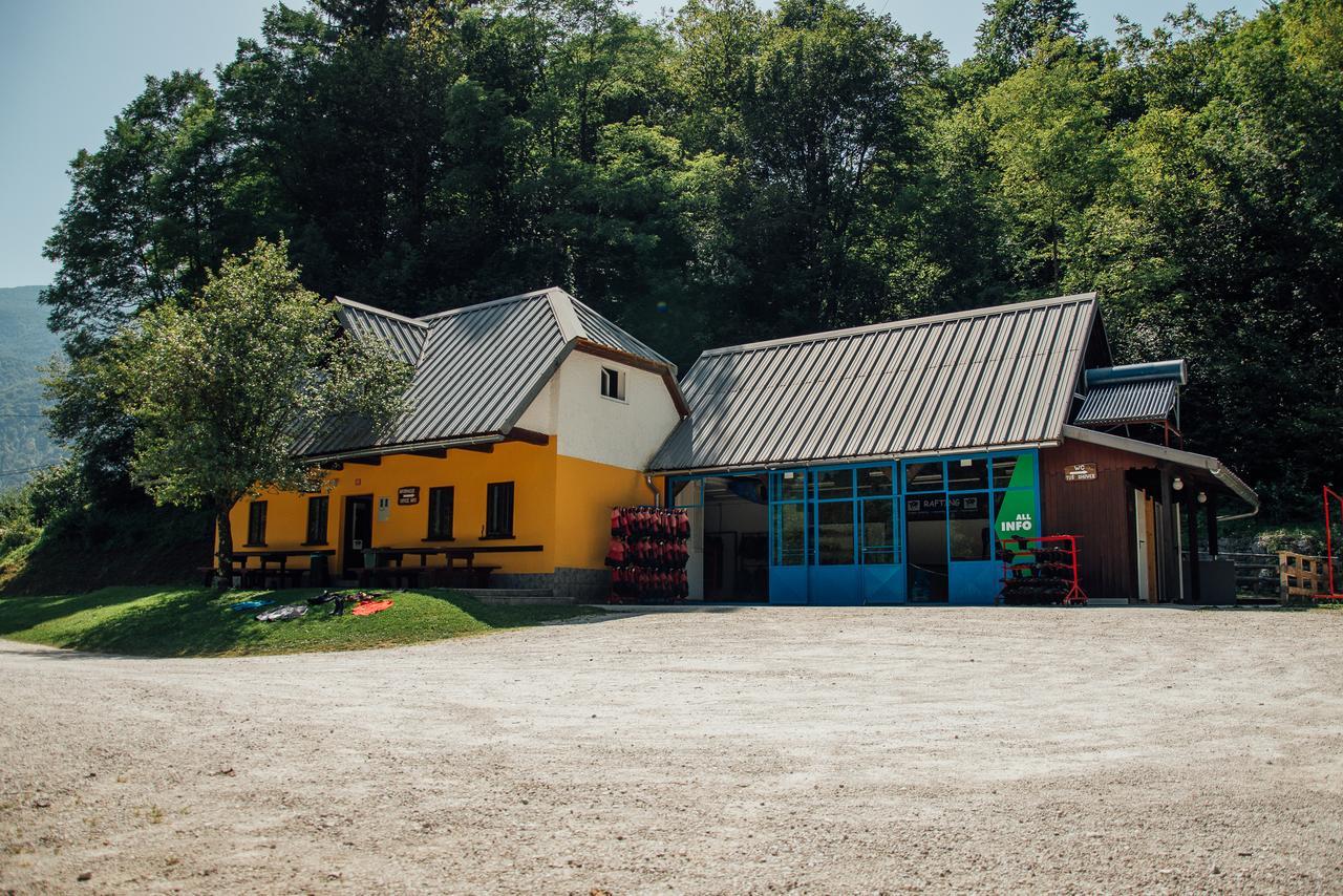 Top Rafting Center Bovec Exteriör bild